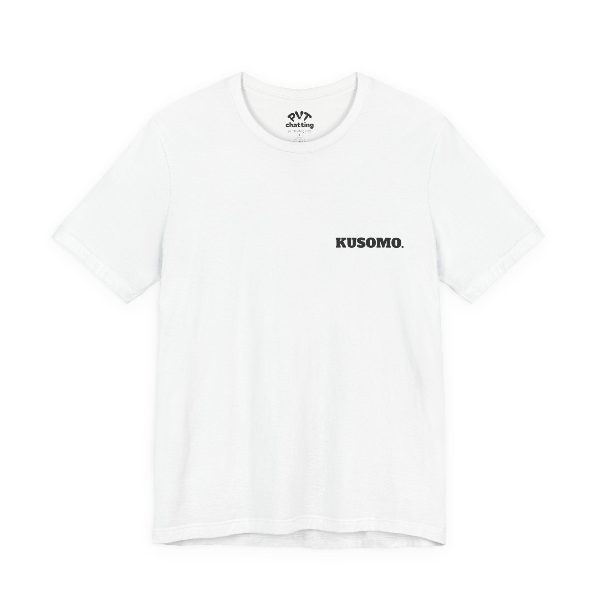 KUSOMO. Unisex Graphic T-Shirt | Minimalist Streetwear Tee by PVT Chatting
