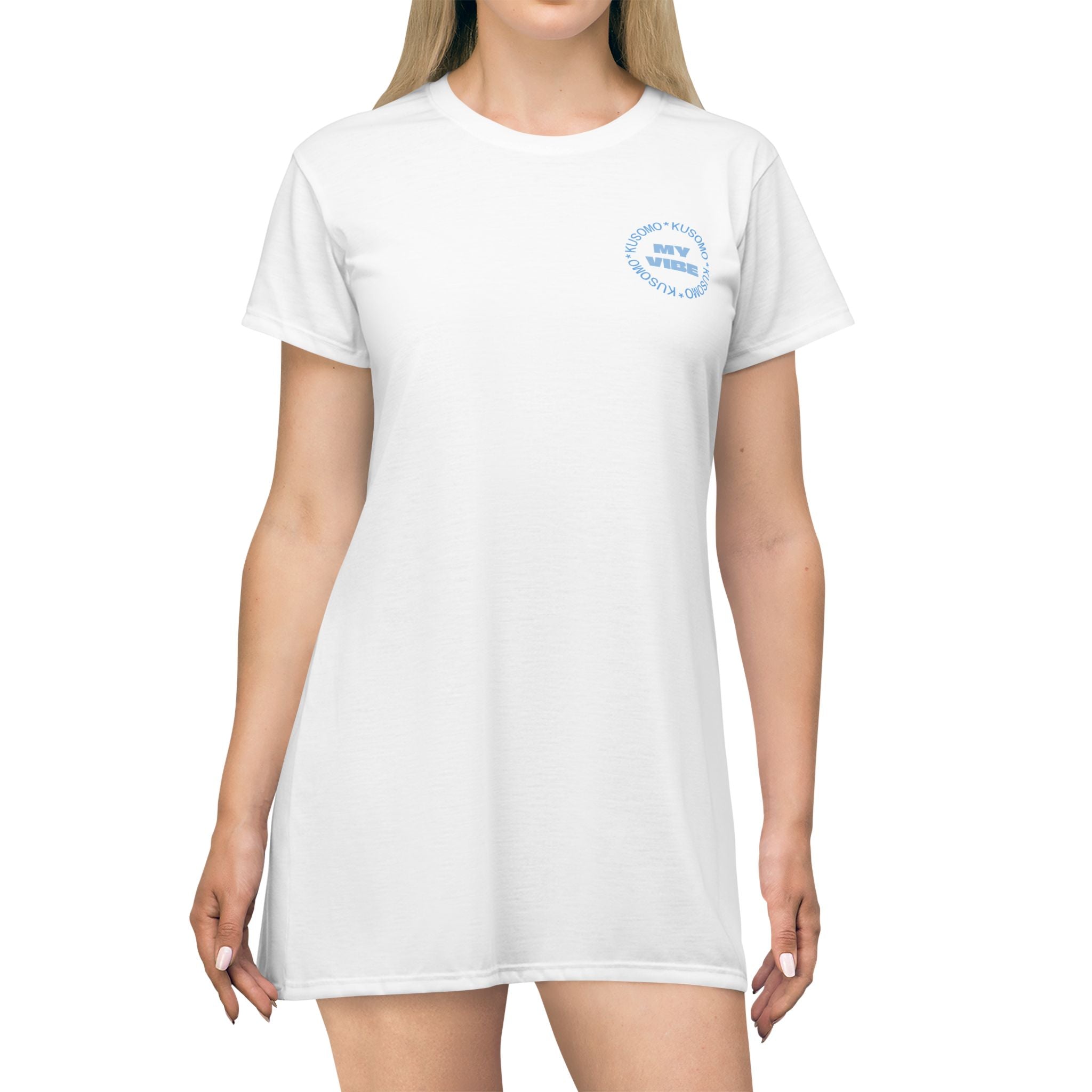 KUSOMO T‑Shirt Dress by PVT_Chatting