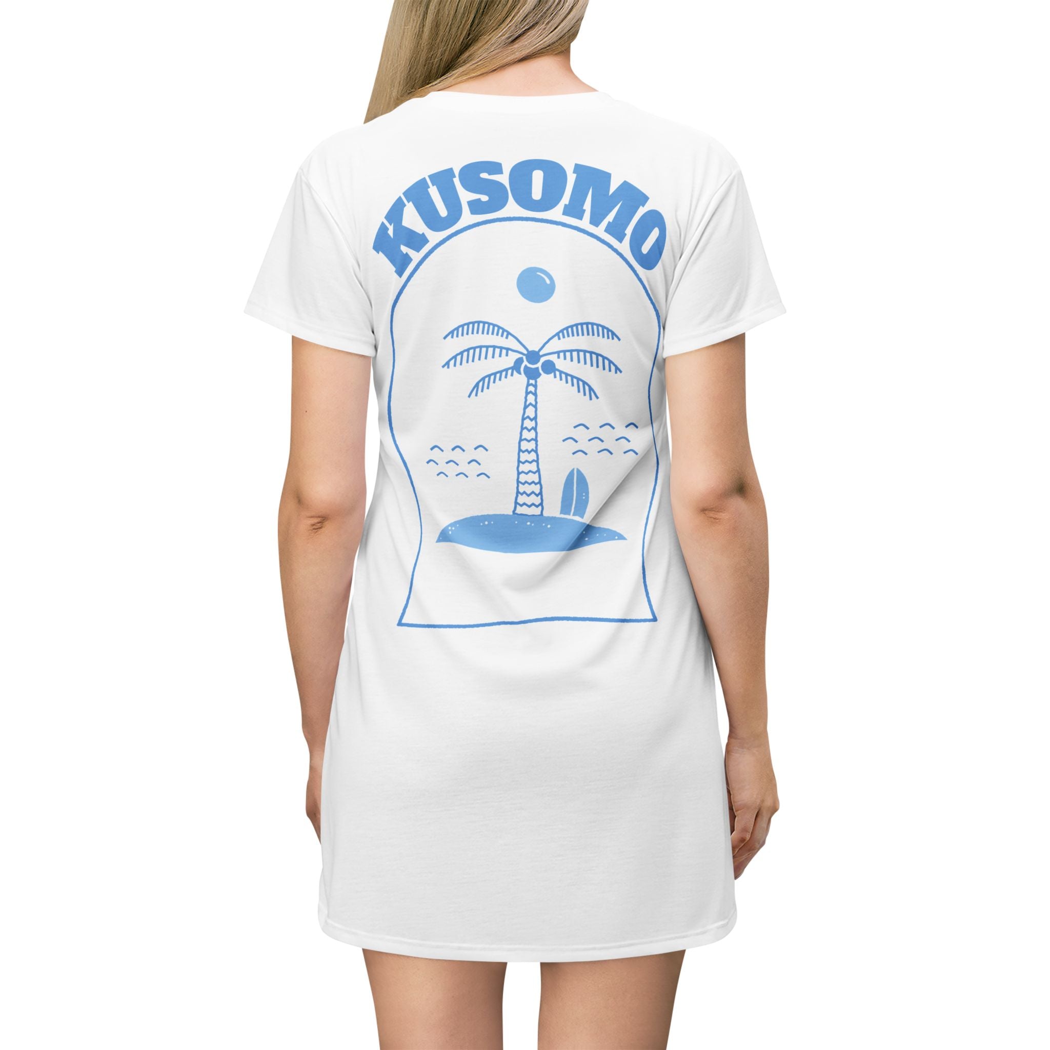 KUSOMO T‑Shirt Dress by PVT_Chatting